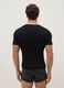 Two-Pack Black Deep V Pure Cotton T-Shirt Regular Fit_2