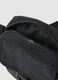Black crossbody bag with zip closure and adjustable strap_2