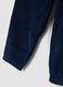 Pantaloni blu navy comfort fit con vita elasticizzata_3
