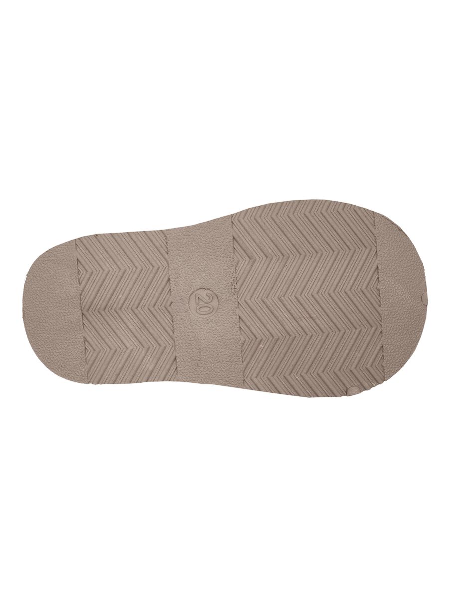 Chicco girls&rsquo; grey teddy-lined ankle boots_2