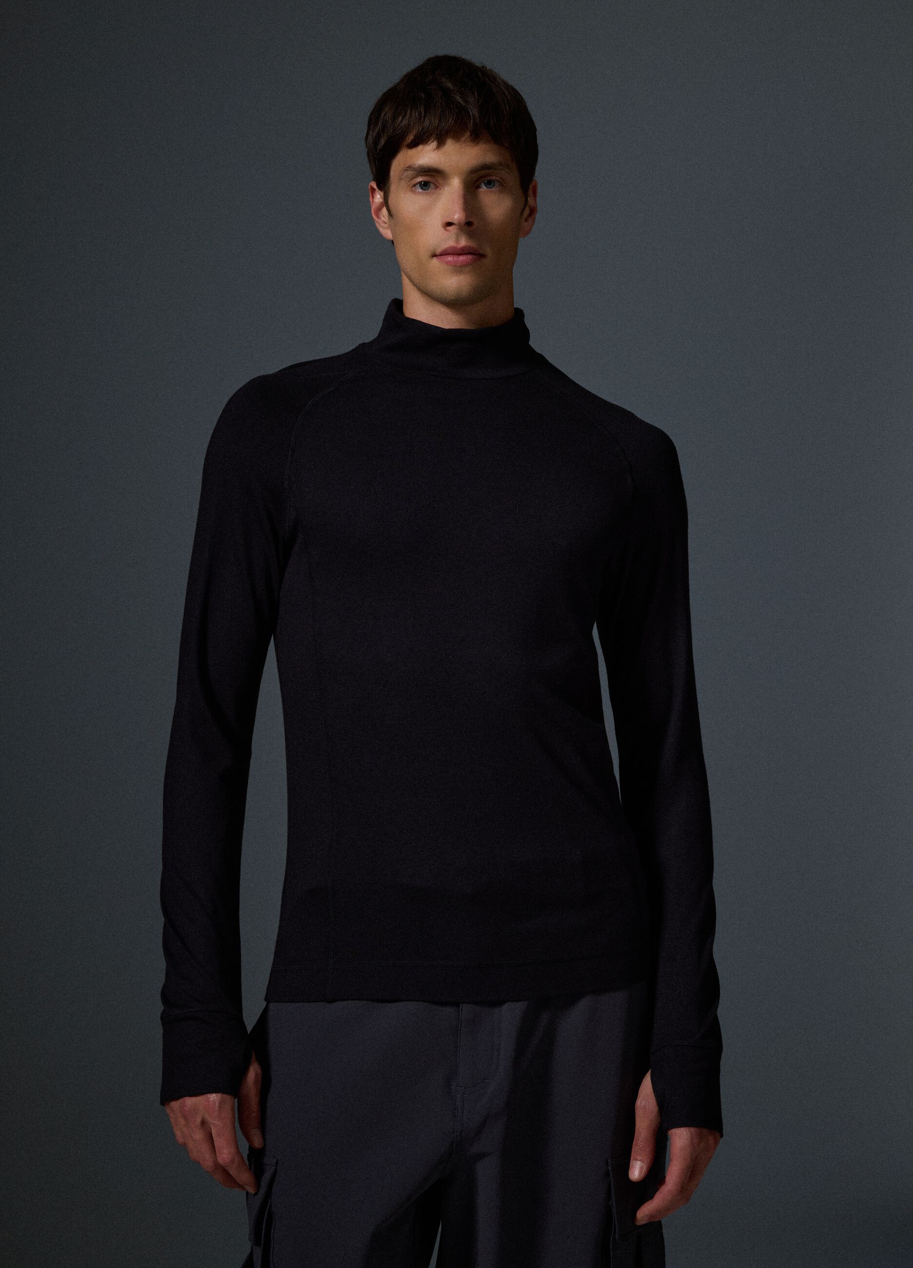ALTAVIA WITH DEBORAH COMPAGNONI Wool-Modal Blend Thermal T-Shirt
