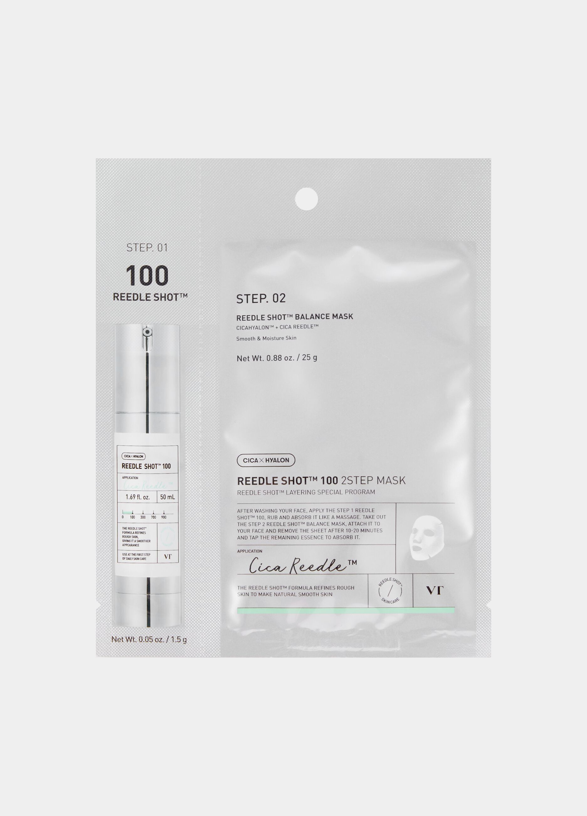 VT REEDLE SHOT 100 2-STEP MASK &ndash; Korean Beauty Care
