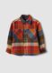 Multicolour checked shirt with classic collar, regular fit_0