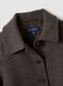 Brown wool and viscose-blend regular-fit blazer_1