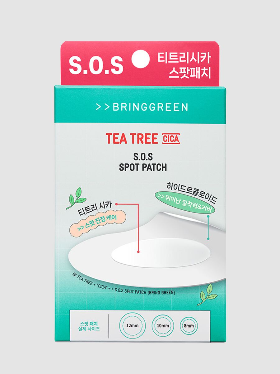 Tea Tree Cica S.O.S Spot Patch - Korean skincare_0