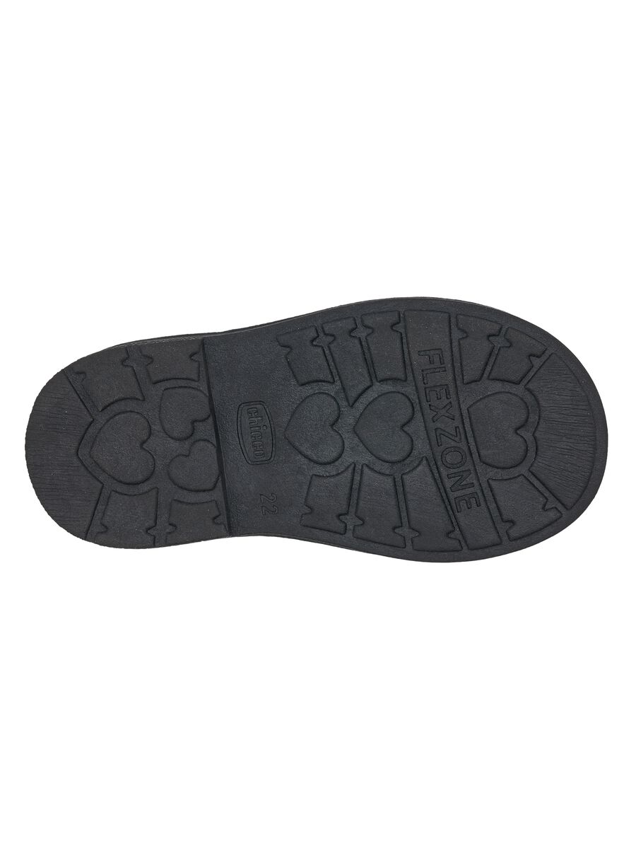 Chicco Black Ankle Boots for Girls_1