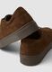 Brown genuine leather sneakers_2