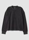 Grey viscose-blend crew-neck jumper, regular fit_0