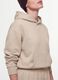 White cotton-blend hoodie with a regular fit_4