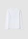 White pure cotton T-shirt with K-Pop Demon Hunters print, regular fit_1