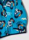 Ocean-blue crew-neck sweatshirt with Mickey print_2