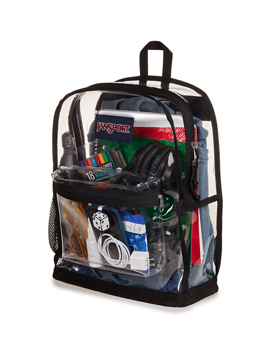 Unisex Transparent Clear Pack Backpack_2