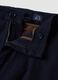 Pantaloni chino blu in twill di cotone elasticizzato slim fit_6