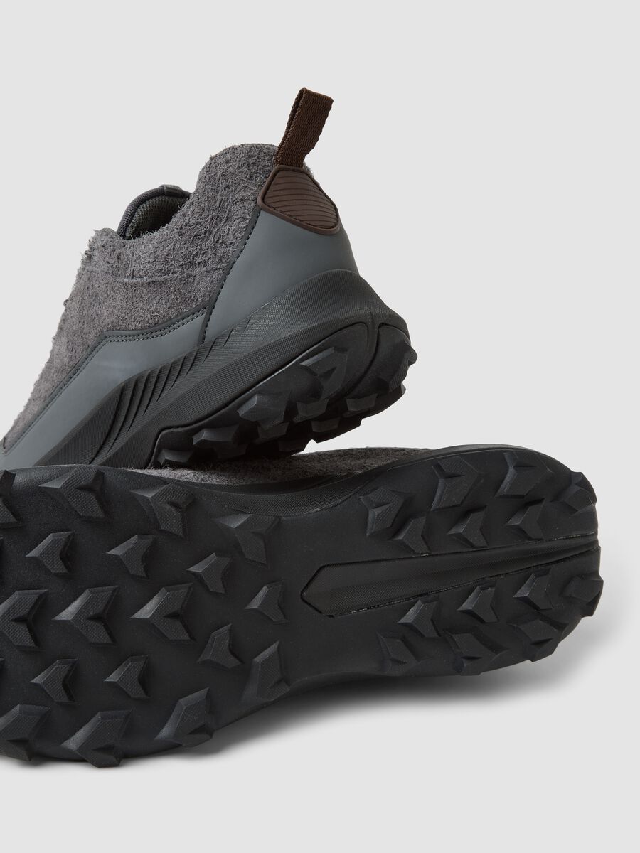 Grey Water-Repellent Outdoor Shoe in Genuine Leather ALTAVIA WITH DEBORAH COMPAGNONI_2