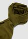 Green scarf with fringes_2