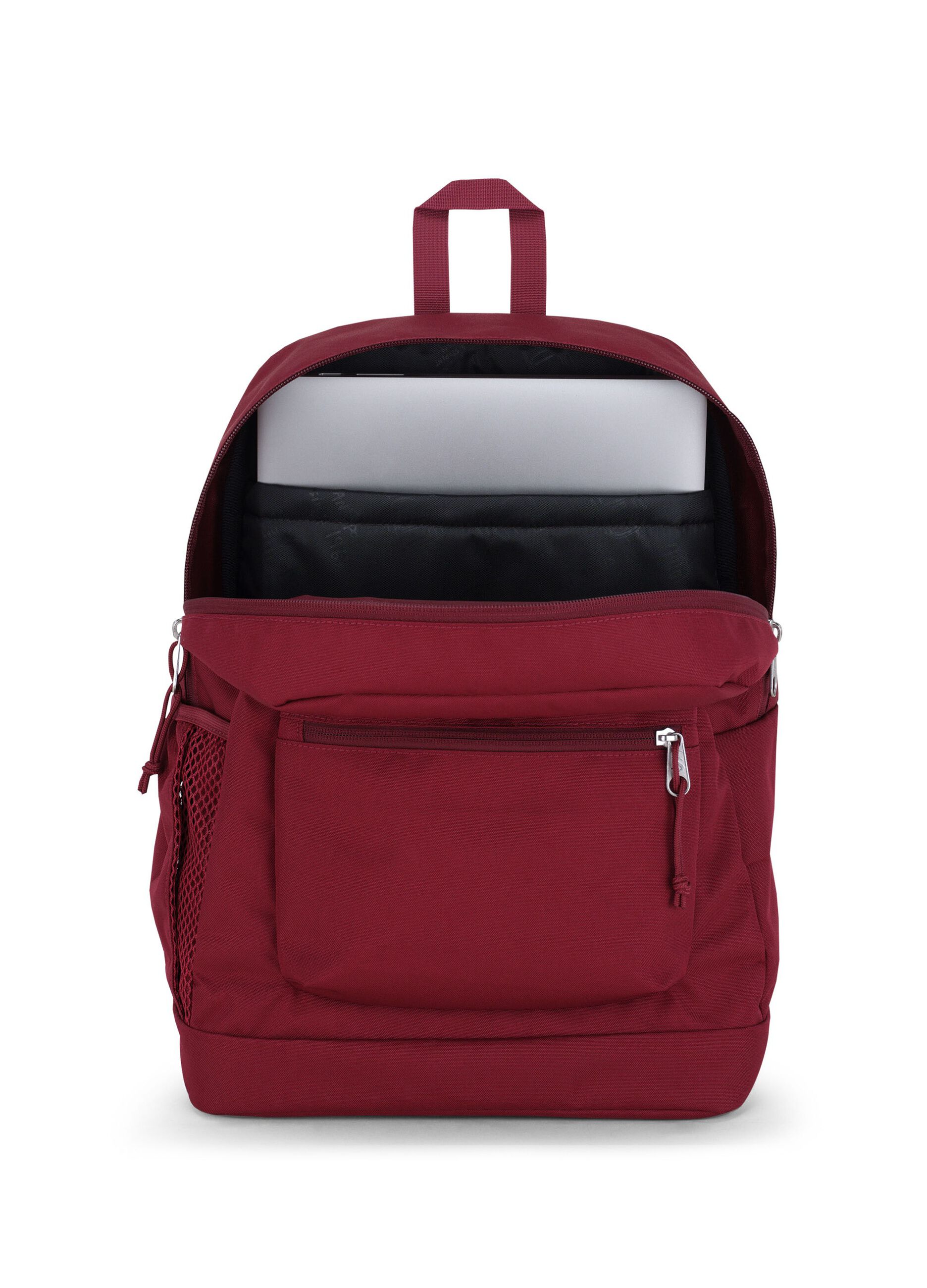 Burgundy Cross Town Plus Backpack Unisex