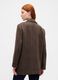 Brown Jacket with Checked Pattern_1