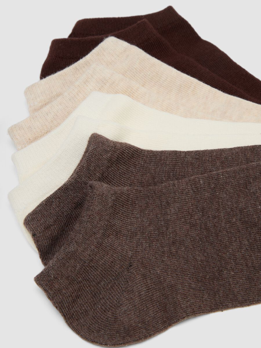 7-pack organic cotton-blend ankle socks_1