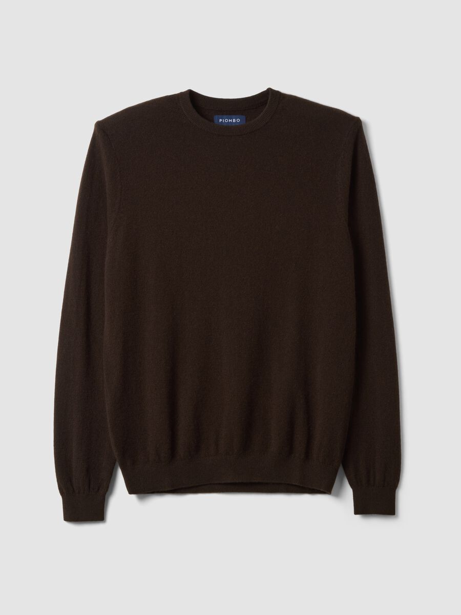 Brown pure cashmere jumper in a regular fit_4