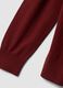Maglia girocollo rossa in misto viscosa regular fit_5