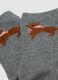 2-pack of melange grey, brown and light pink socks in stretch organic cotton_1