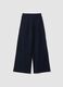 Blue stretch wide-leg trousers ALTAVIA STUDIO_5