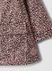 Pink padded hooded animal print jacket for girls_3