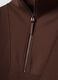 Brown stretch modal crew-neck sweatshirt ALTAVIA STUDIO_7