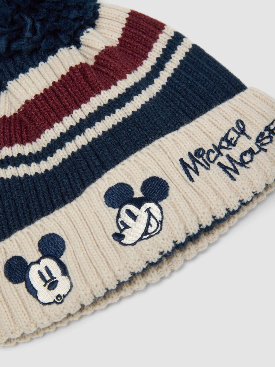 Set cappello e muffole multicolor con ricami Mickey & Friends_2