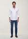 Slim fit dark-wash stretch cotton jeans_0