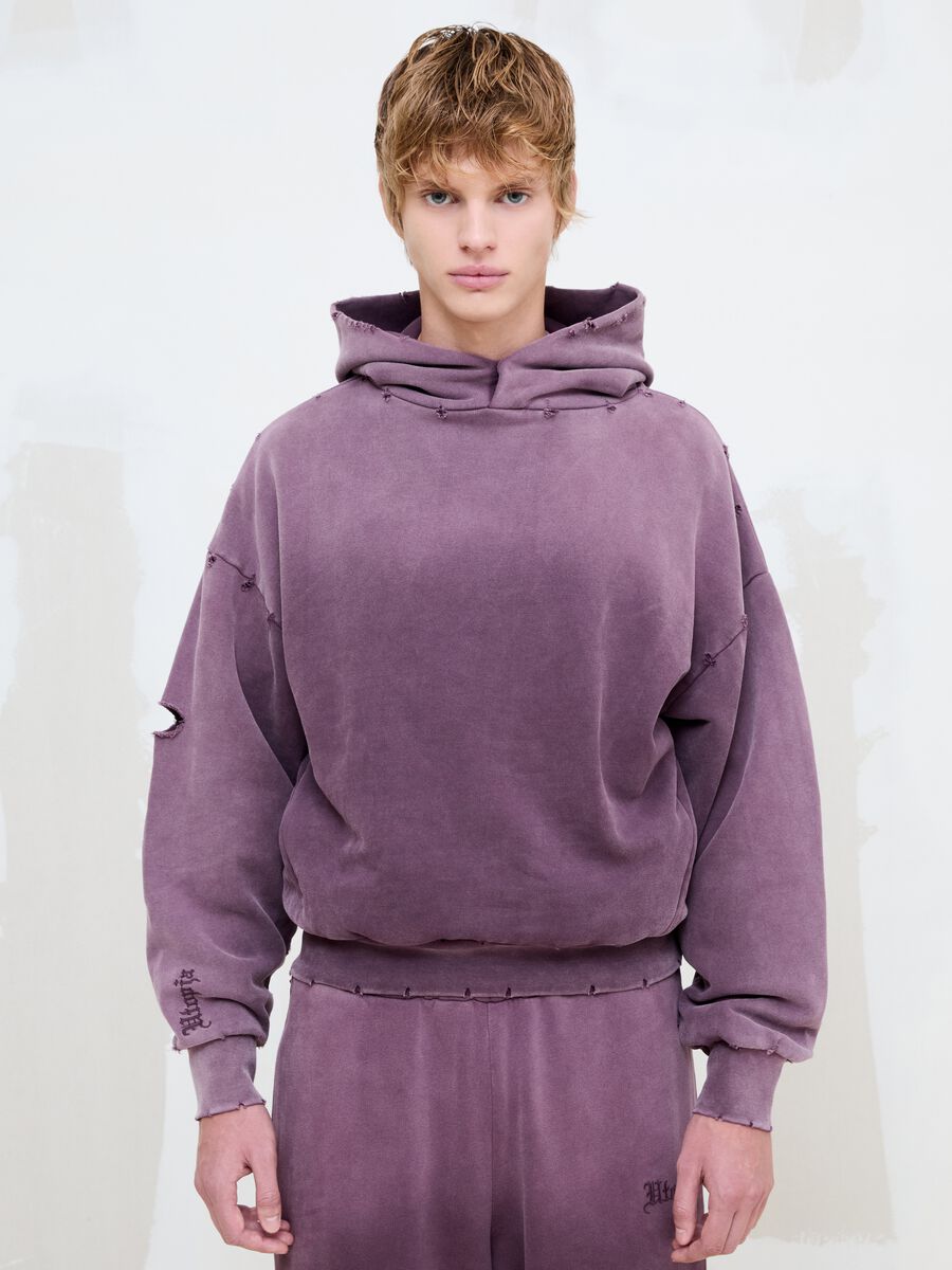 Sun-Faded Burgundy Hoodie_3