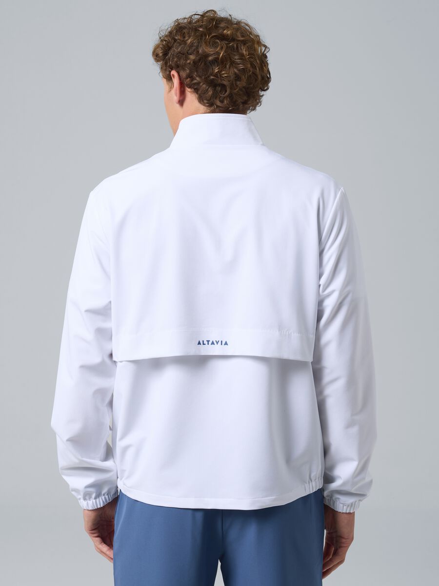 White ALTAVIA COURT sports jacket in stretch fabric_2