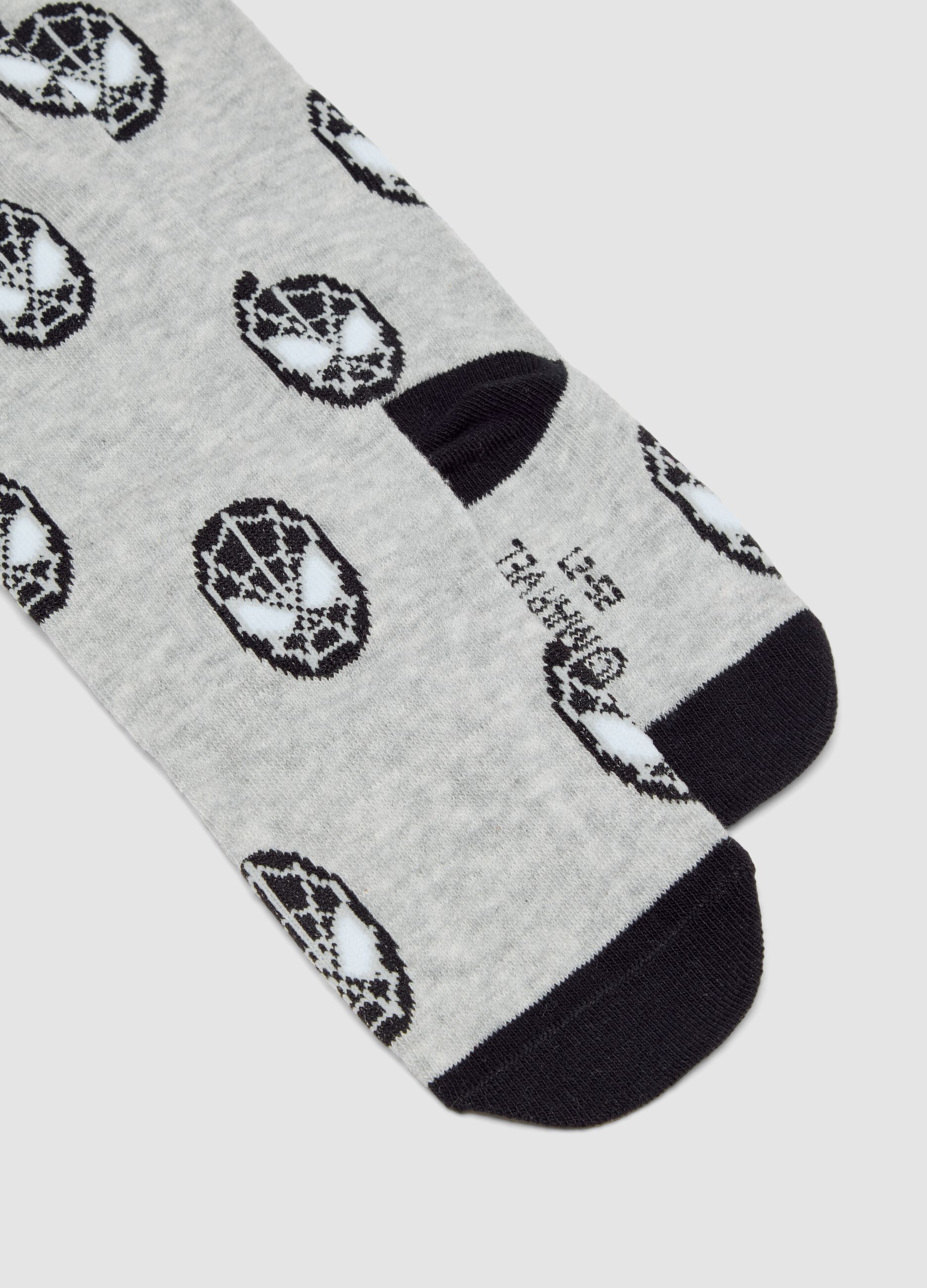 2-pack Marvel Spider-Man long socks in stretchy organic cotton