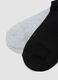 Five-pack of multicolour short socks in organic cotton blend_2