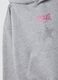 Grey cotton-blend hoodie for girls, regular fit_4