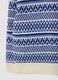 Ivory and royal blue jacquard crew-neck jumper, regular fit_3