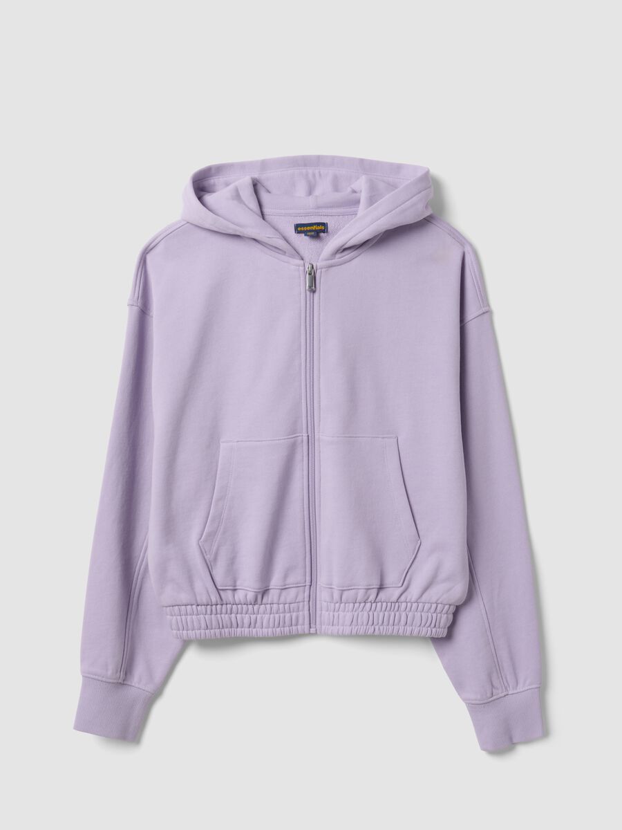 Purple organic cotton hooded sweatshirt_4