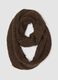 Blue and brown stretch wool scarf_0