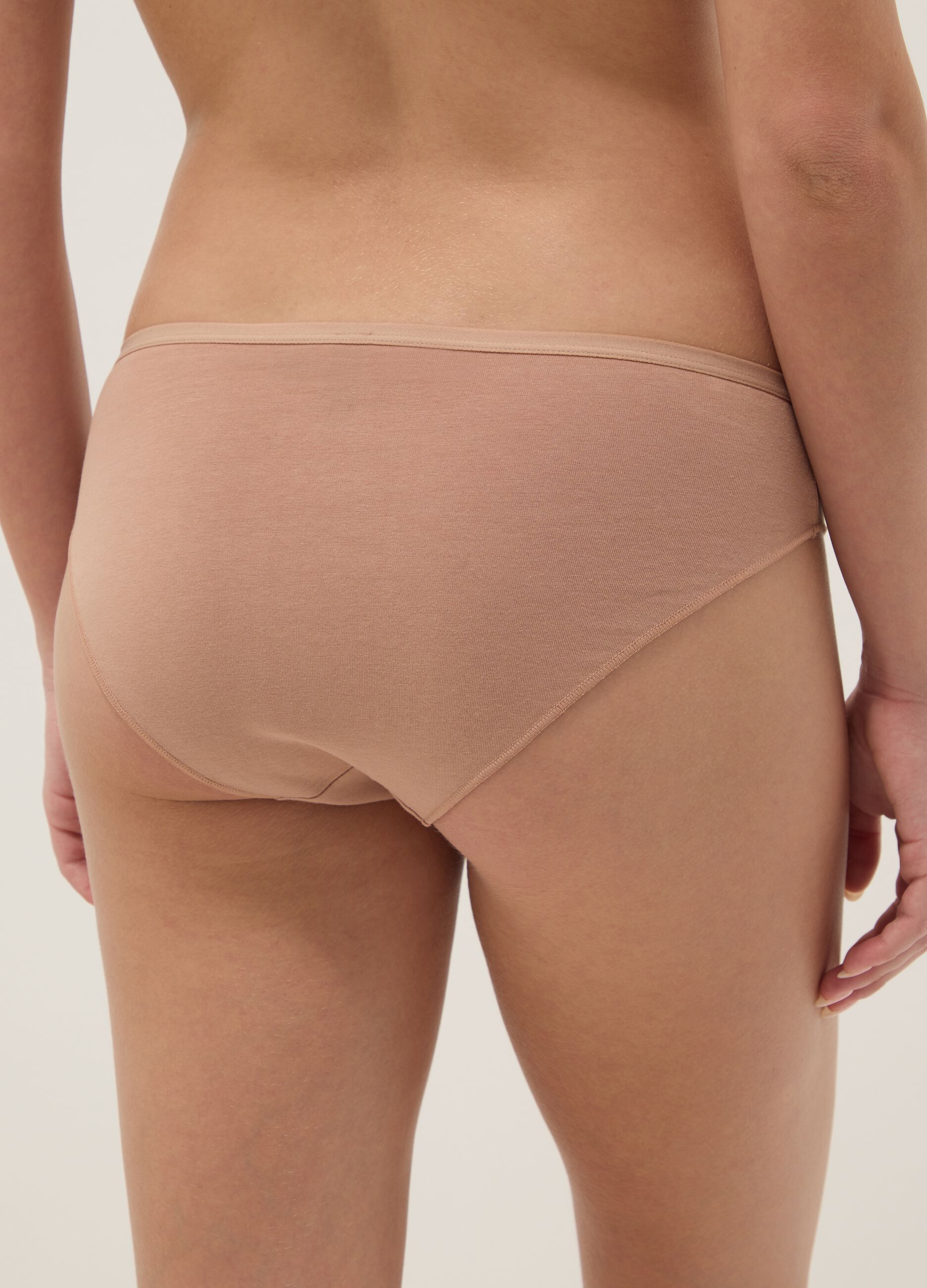 Multipack of multicolour regular fit stretch cotton briefs