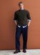 Green regular-fit jacquard wool-blend jumper_1