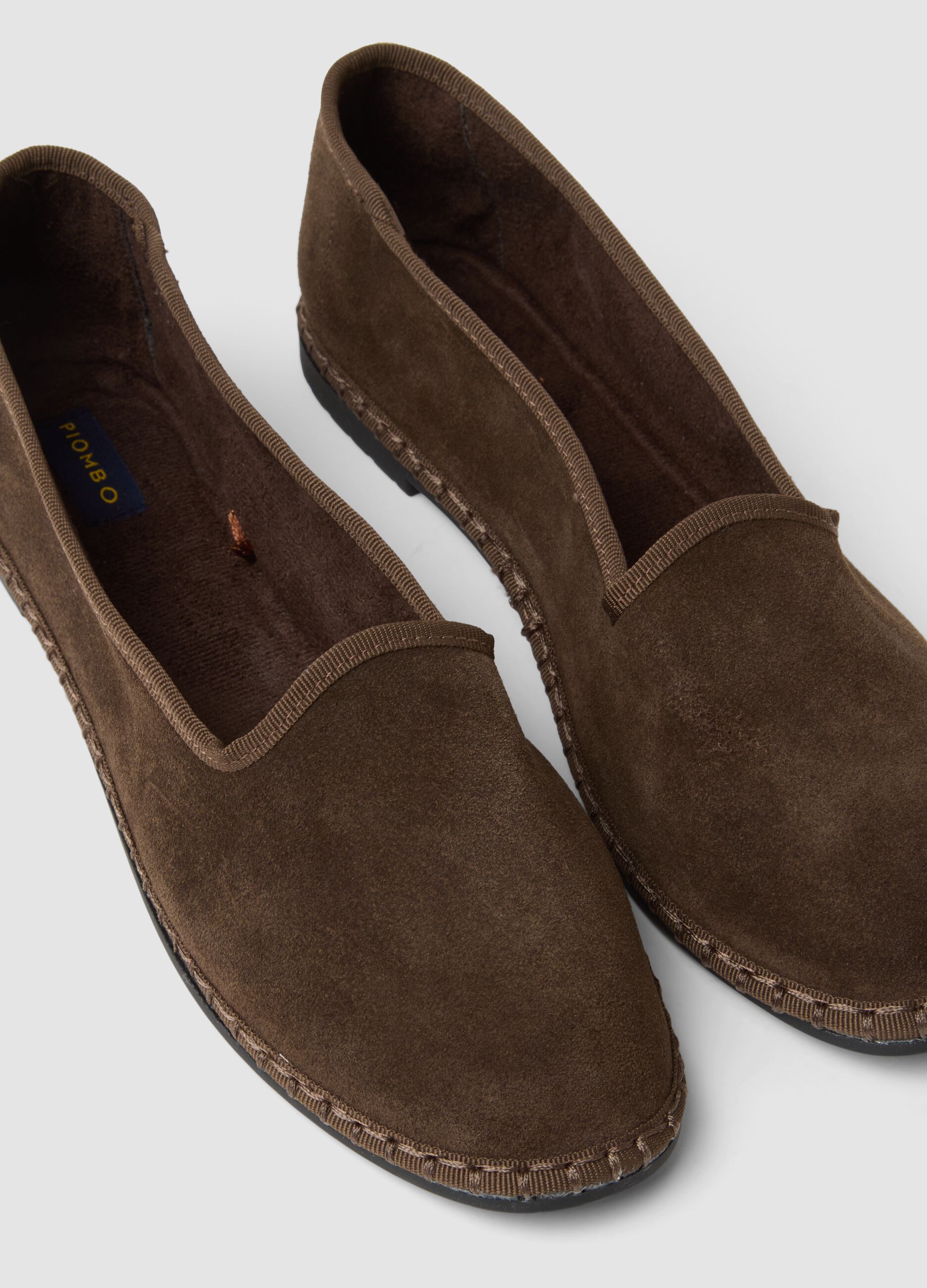 Brown Furlane in Genuine Suede Leather