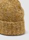 Yellow stretch wool knitted beanie_2