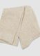Long beige ribbed socks in pure organic cotton_2