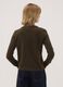Cardigan verde girocollo regular fit con bottoni_3