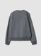 Grey cotton-blend crew-neck sweatshirt with all-over lurex print_2