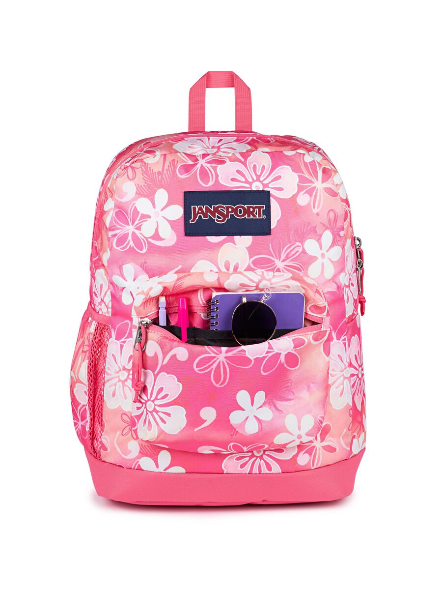 Unisex Floral Pattern Cross Town Plus Backpack_2