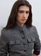 Grey wool and viscose-blend slim-fit blazer_0