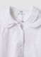 White stretch cotton blouse with rounded collar, regular fit_2