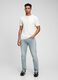 Slim-fit jeans with discolouring_0