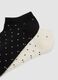 3-pack of multicolour short socks in organic cotton blend with pattern_2